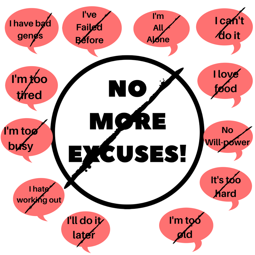 No More Excuses!!!