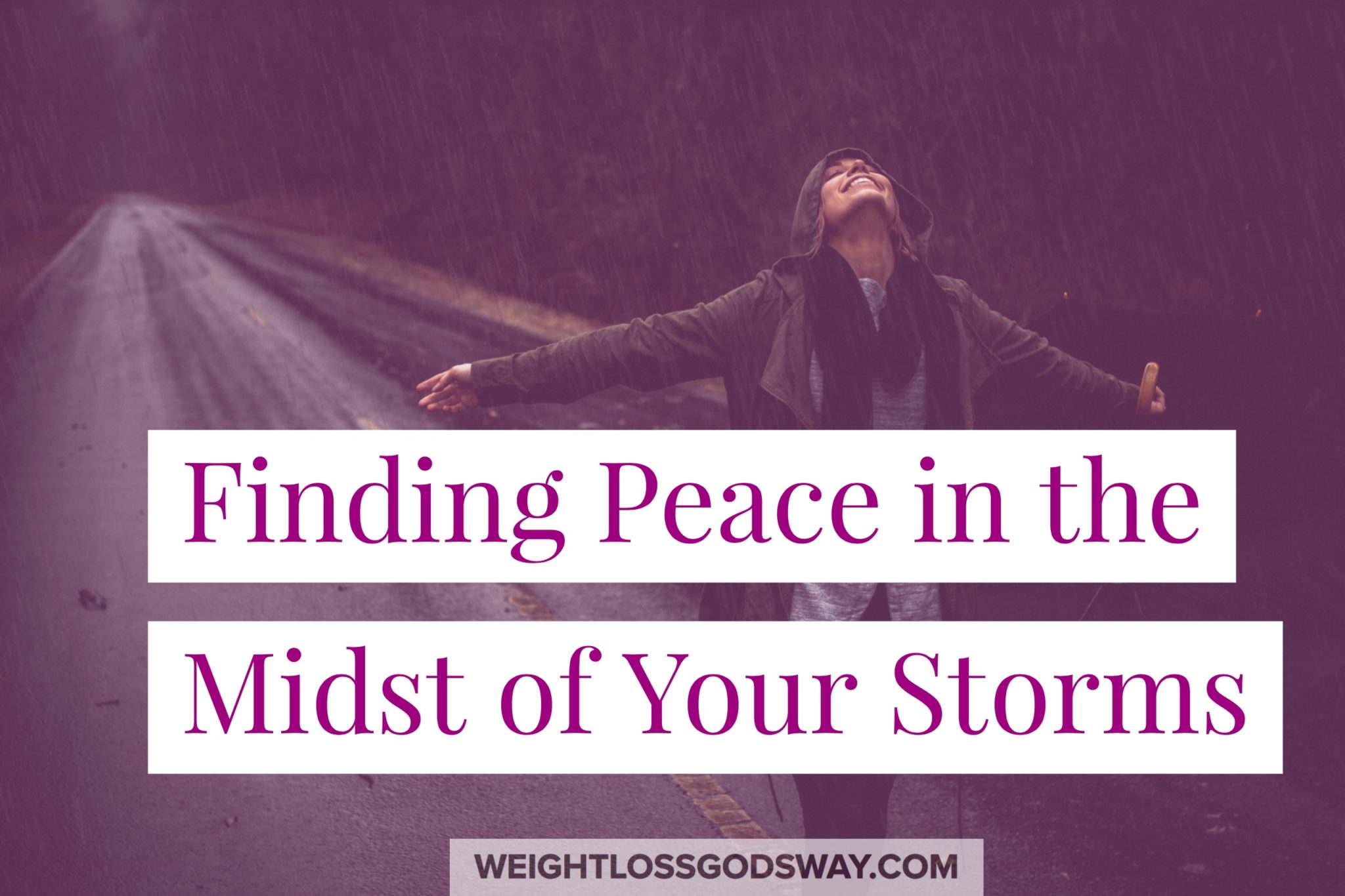 Finding Peace in the Midst of Your Storm